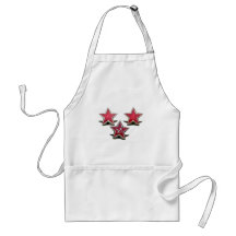 Communist stars aprons