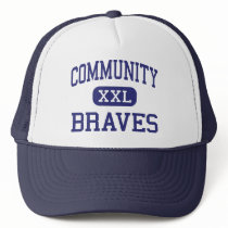 Community - Braves - High School - Nevada Texas hats by customteamsportswear Community - Braves - High School - Nevada Texas hats