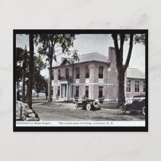 Community Building, Lebanon, NH Vintage postcard