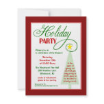 Community Event Holiday Party Invitation