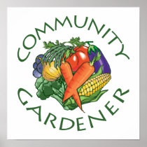 Community Gardening Posters