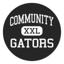 Community - Gators - High - Palm Beach Gardens stickers by customteamsportswear Community - Gators - High - Palm Beach Gardens stickers