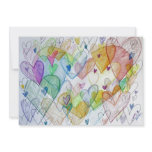 Community Hearts Color Invitation Community Hearts Color Invitation