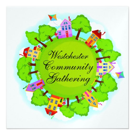 Community - Neighborhood Event - SRF Custom Invitations