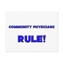 Community Physicians Rule! postcards