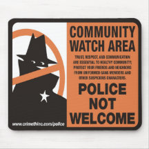 Community Watch Area Mouse Pad