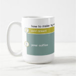 cómo hacer mi taza de café del café