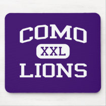 Como - Lions - Como High School - Fort Worth Texas mousepads