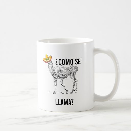 Como se Llama? Classic White Coffee Mug | Zazzle