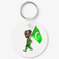 Comorian Girl keychains