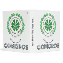 Comoros Coat of Arms Binder