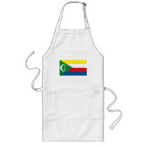 Comoros Flag Apron by FlagTshirts Comoros Flag Apron