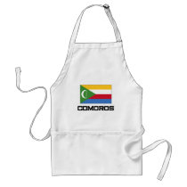 Comoros Flag aprons by tshirtshirts Comoros Flag aprons