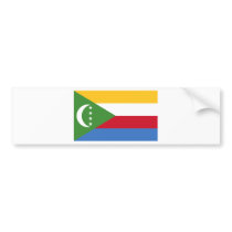 Comoros Flag bumper stickers by sergemayifuila Comoros Flag bumper stickers