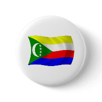 Comoros Flag Button
