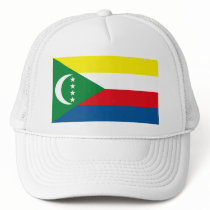 Comoros Flag Hat by FlagTshirts Comoros Flag Hat
