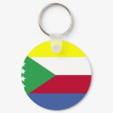 Comoros Flag keychains by coolcountry Comoros Flag keychains
