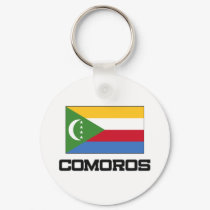 Comoros Flag keychains
