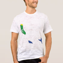 Comoros flag map t-shirts