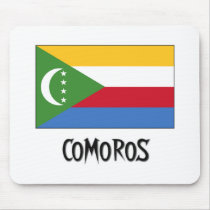 Comoros Flag mousepads