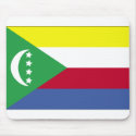 Comoros Flag Mousepad by jacinto888 Comoros Flag Mousepad
