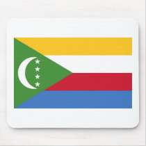Comoros Flag mousepads