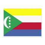 Comoros Flag Postcards