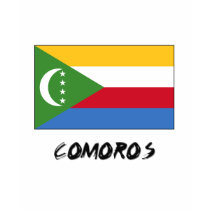 Comoros Flag t-shirts by flagshirt Comoros Flag t-shirts
