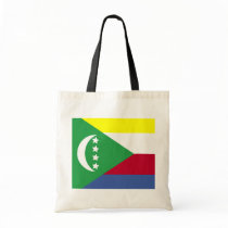 Comoros High quality Flag Tote Bag