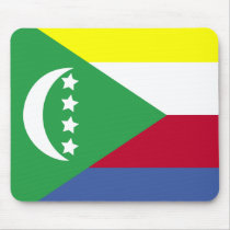 Comoros High quality Flag Mousepads