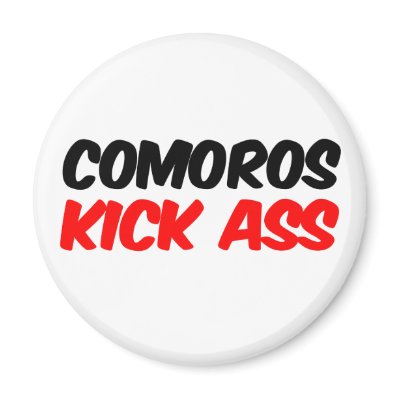 Comoros Kick Ass Refrigerator Magnets by repofcountries