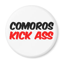 Comoros Kick Ass magnets by repofcountries Comoros Kick Ass magnets