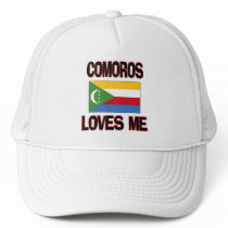 Comoros Loves Me hats