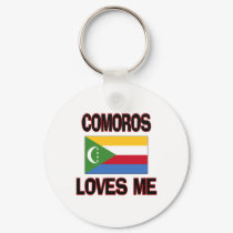 Comoros Loves Me keychains