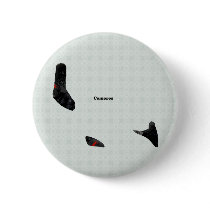 Comoros Trendy Peace Sign with Comoran map Buttons