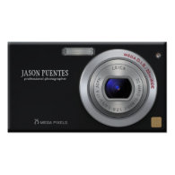 Compact  Digital Camera Professional Photographer Business Card