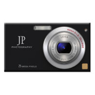 Compact  Digital Camera Professional Photographer Business Card Templates