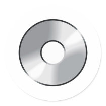 compact disk cd stickers