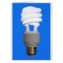 Compact Fluorescent Bulb cards
