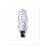 Compact Fluorescent Light Bulb Postcard