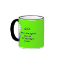 Compact Fluorescent Light Bulbs (CFL's)  Mug