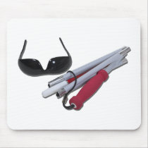 CompactedCaneGlasses051211 Mouse Pad