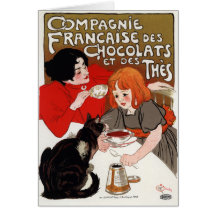 Compagnie Francaise des Chocolats, Steinlen Cards
