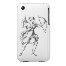 Compañero del caso del sagitario Case-Mate iPhone 3 protector