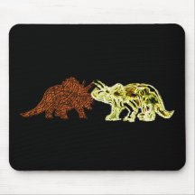 Compañeros del dinosaurio tapete de raton