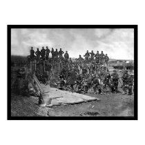 Company C Troops at Bull Run 1862 posters