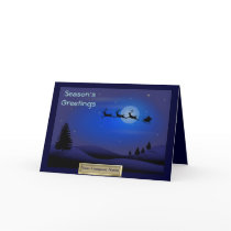 Company Christmas Card by funny_tshirt Company Christmas Card