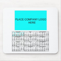Company Logo Mouse Pad with Calendar mousepads by lapatrick1161 Company Logo Mouse Pad with Calendar mousepads