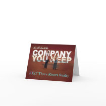 company you keep, EXiT Three Rivers Realty Card