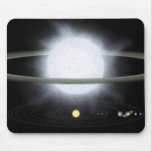 Comparison of the size of a hypergiant star mousepads